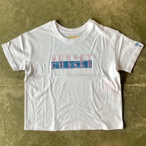 Sunset Chaser Embroidered Tee