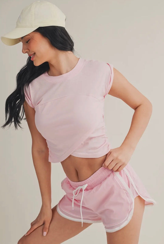 Break A Sweat Crossover Top