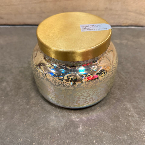 Mercury Iridescent Volcano Candle
