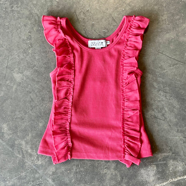 Ruffle Edge Tank