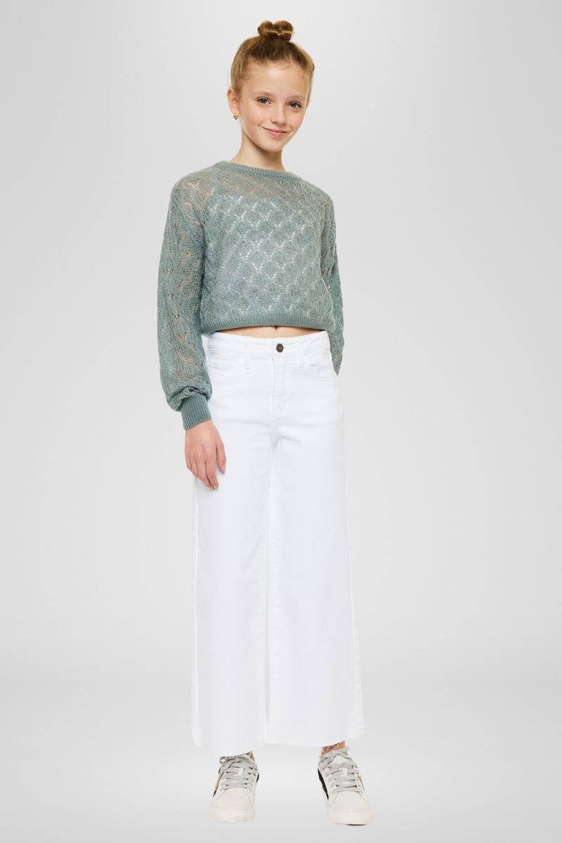 Kancan Tween White Jeans