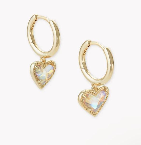 Ari Heart Huggie Earring