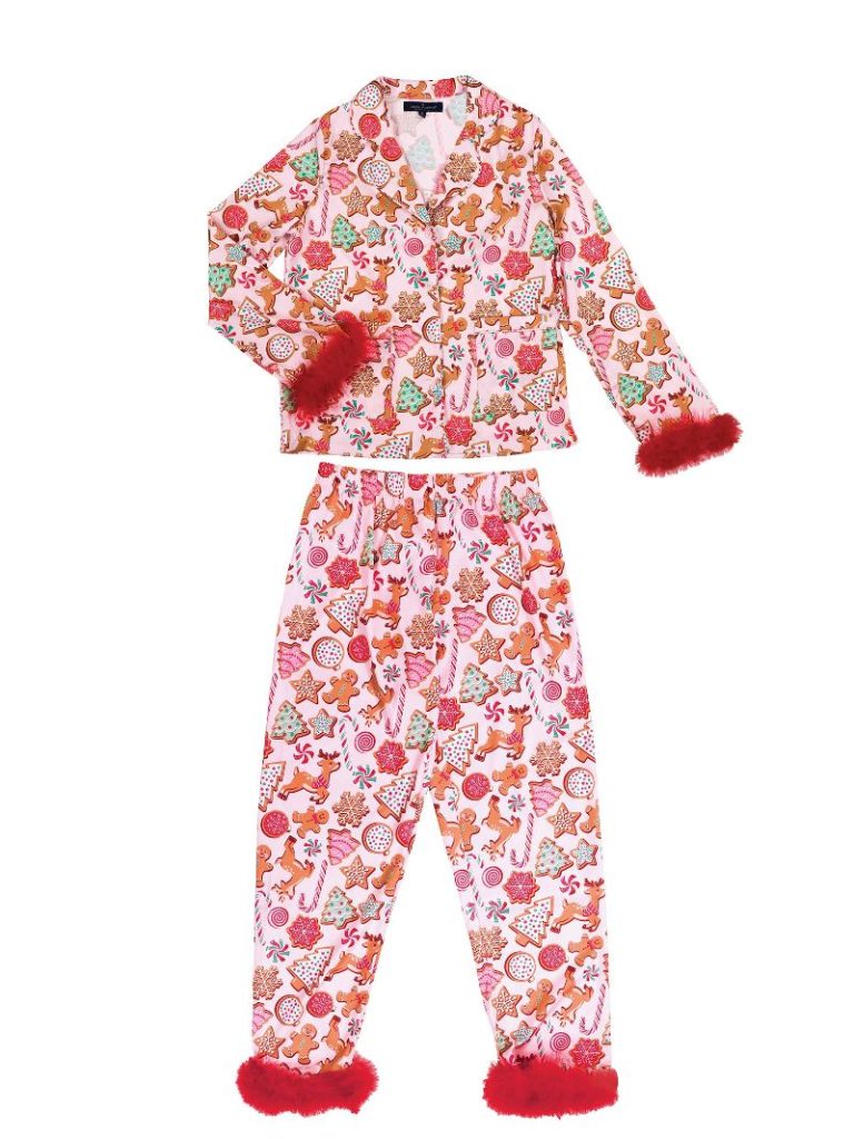 Simply Southern Satin Feather Pajamas