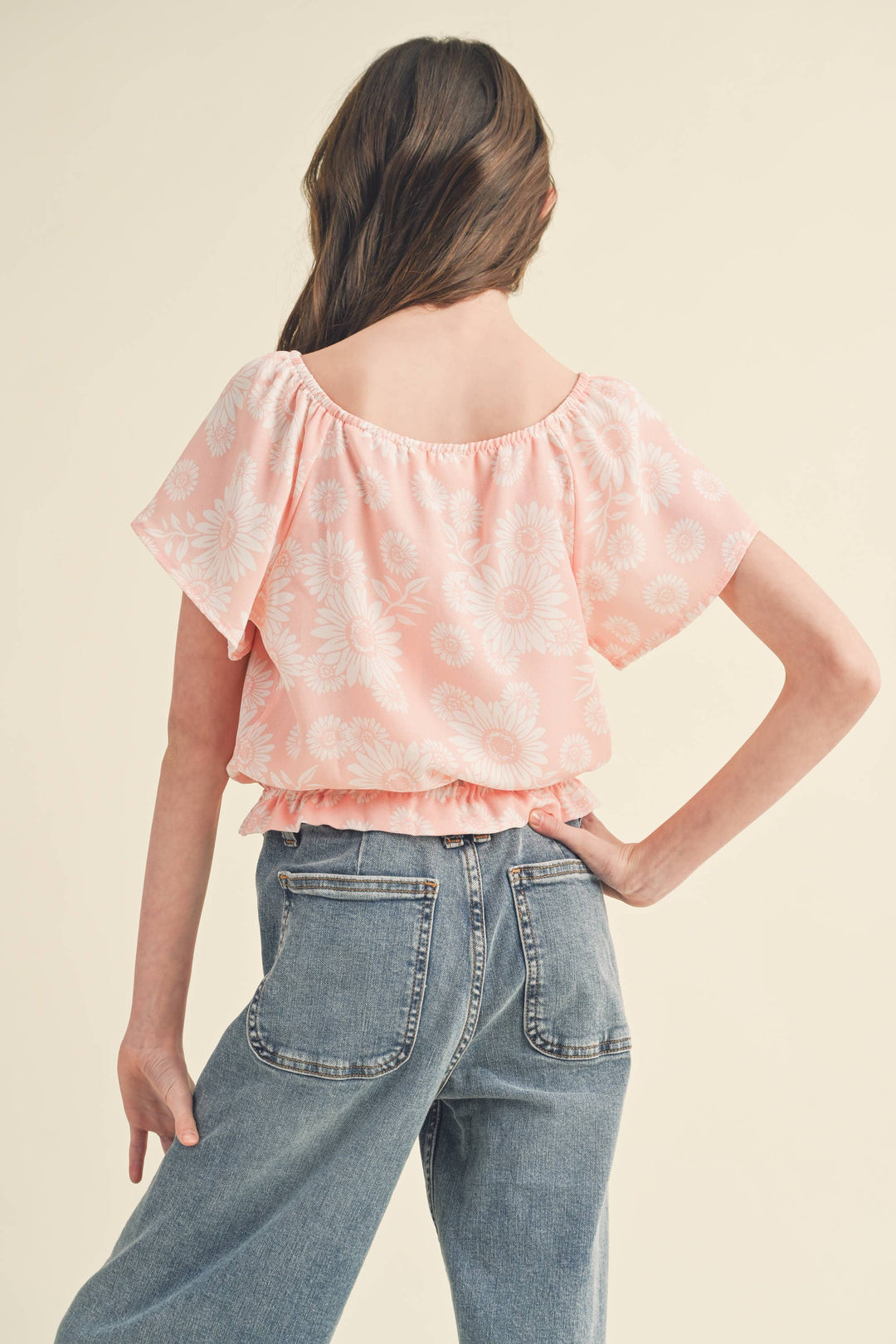Cinched Front Blouse