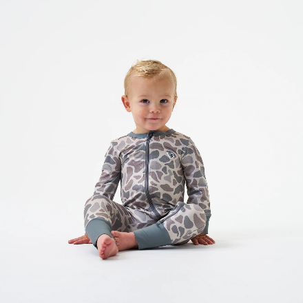 Burlebo Baby Zip Up - Classic Deer Camo