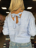 Simply Southern Open Back Sweater