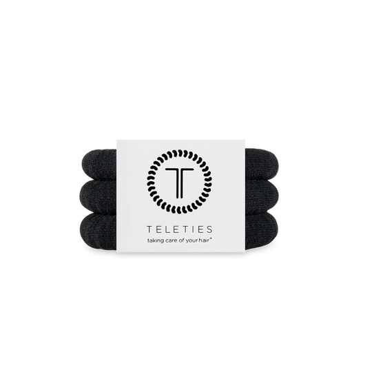Nylon Hair Ties | Small | Jet Black