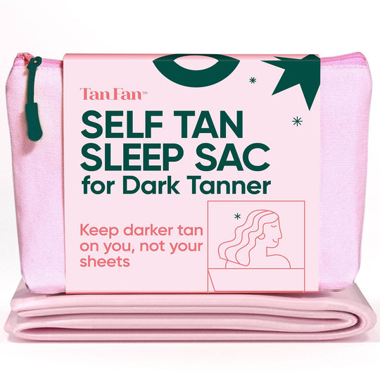 Self Tan Sleep Sac For Dark Tanner - Baby Pink