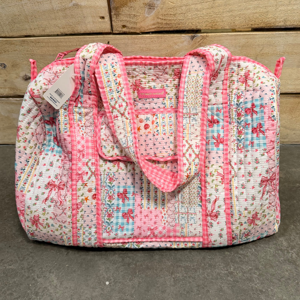 Simply Southern Quilted Duffel Bag