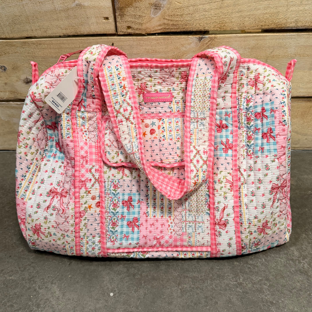 Simply Southern Quilted Duffel Bag