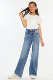 Kancan Tween Raw Hem Jeans