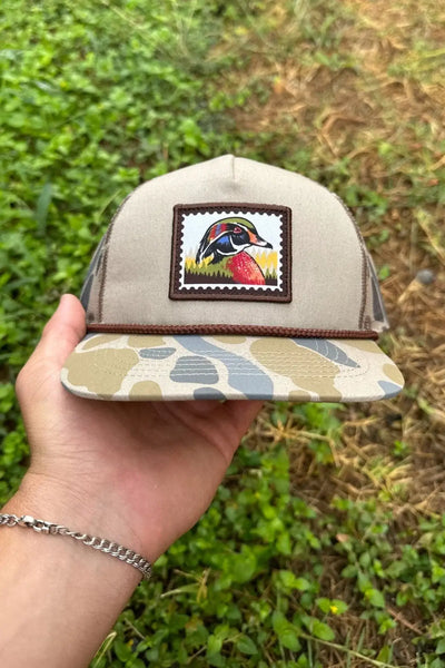 Burlebo Wood Duck Stamp Youth Hat