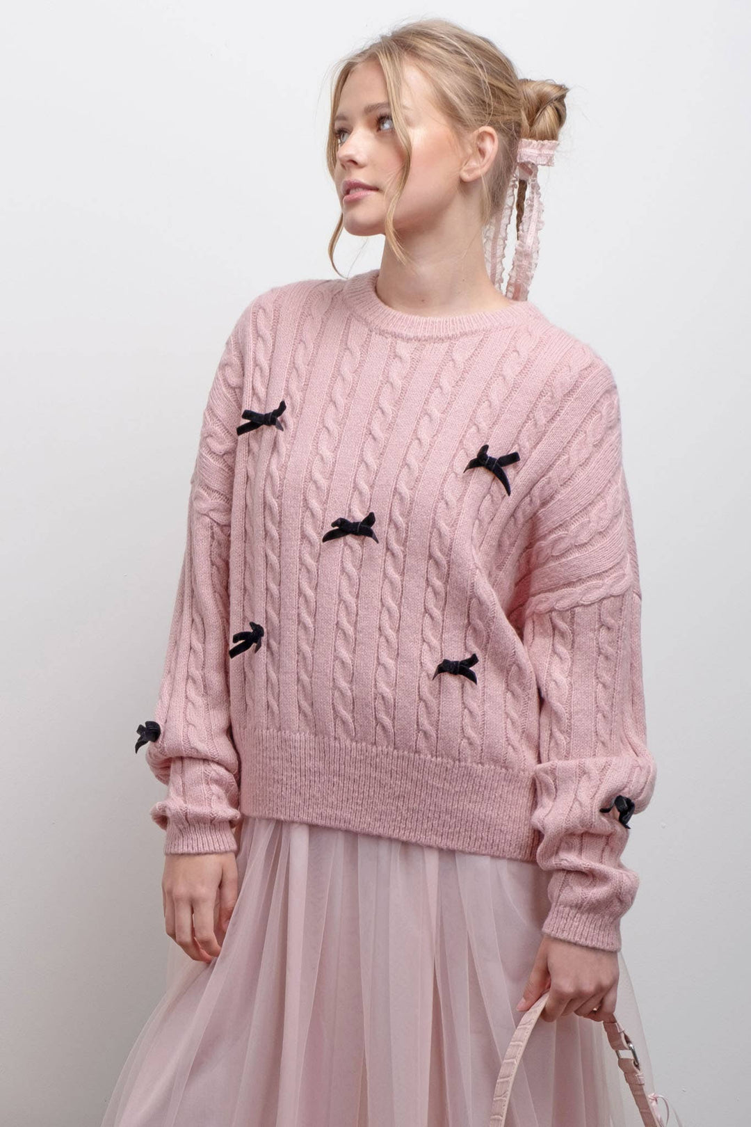 Pretty In Pink Sweater