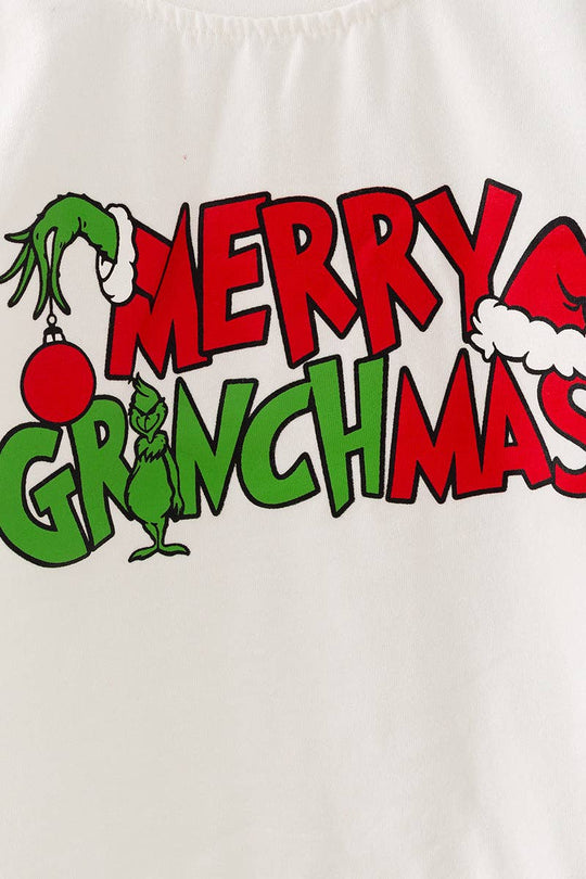 Merry Grinchmas Bow Set