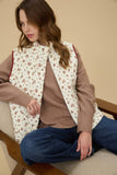 Travel On Floral Vest