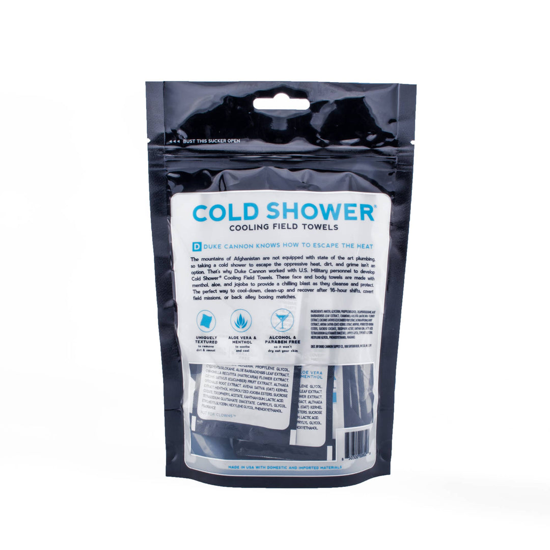 Duke Cannon Cold Shower Cooling Towels