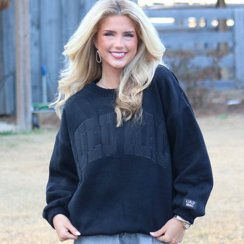 Lulu Mac Sweatshirt Black