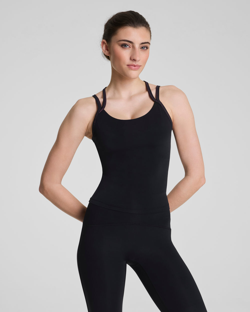 Spanx Scoop Neck Shelf Tank with StayCool Tech
