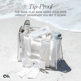 CaseMate Bow Ivory Pearl Beach Tote