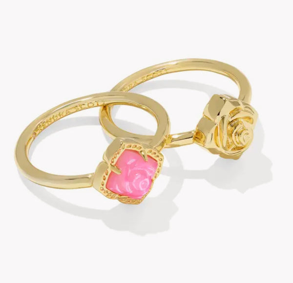 Mallory Rose Ring Set