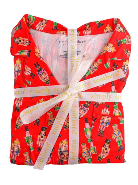 Simply Southern Christmas Button Pajamas