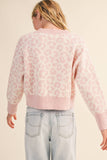Blush Leopard Sweater