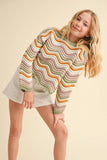 Wavy Fall Sweater