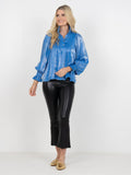Emily McCarthy Saphire Charlotte Top