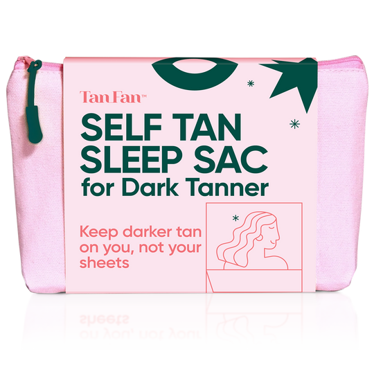 Self Tan Sleep Sac For Dark Tanner - Baby Pink