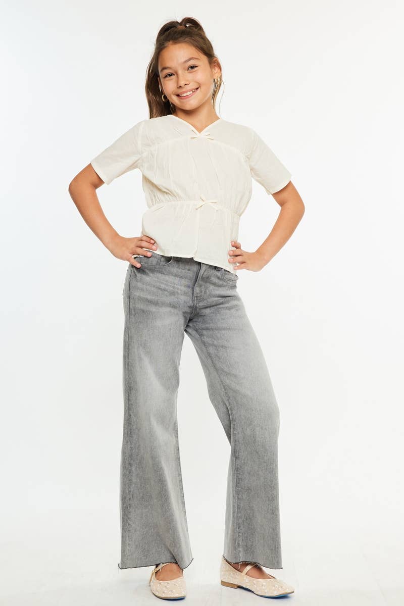 Kancan High Rise Palazzo Jeans