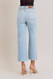 Light Wash Bow Front Jeans