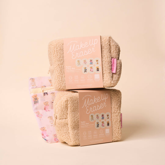 Makeup Eraser Teddy Bear 7-Day Gift Set