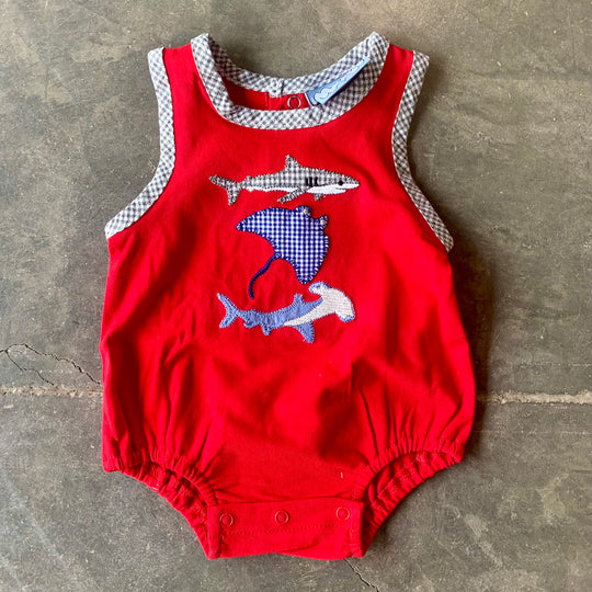 Shark Appliqué Outfit