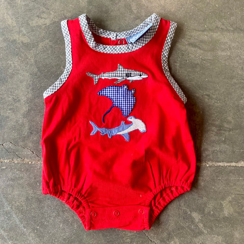 Shark Appliqué Outfit