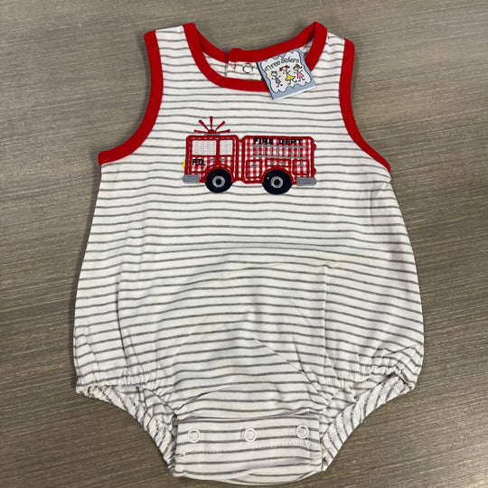 Firetruck Appliqué Outfit