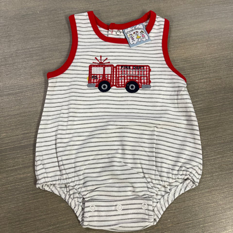 Firetruck Appliqué Outfit