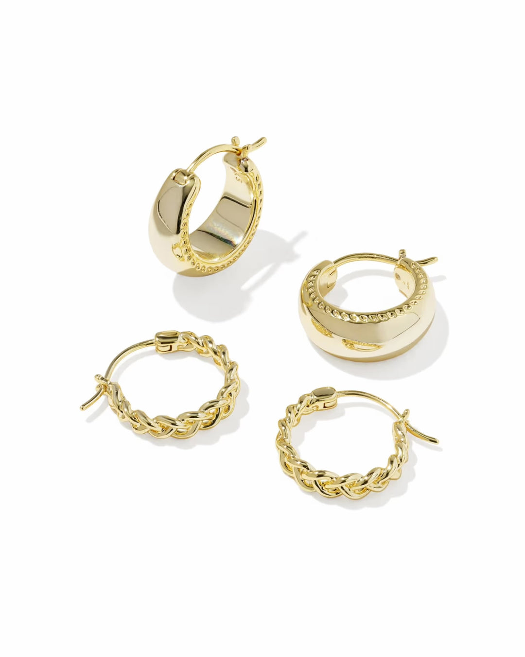 Gabriella Set of 2 Huggie Earrings