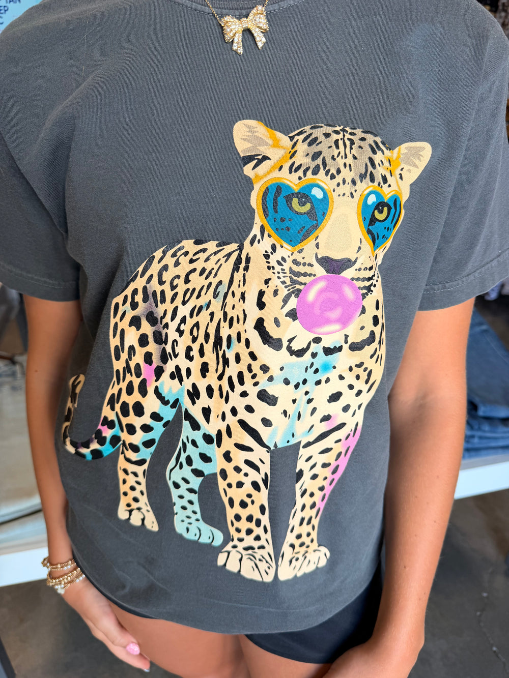 Bubblegum Cheetah Shirt