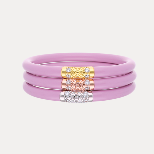 Three Kings All Weather Bangles - Lilac