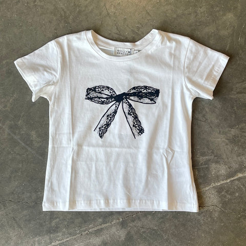 Lace Bow Tee