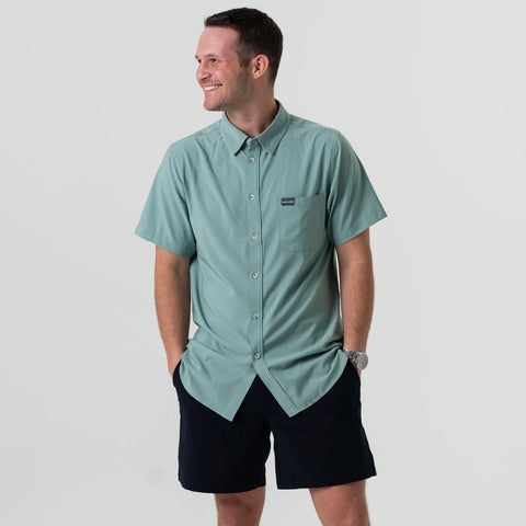 Burlebo Ocean Swell Button Up