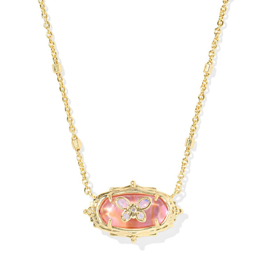Dolly Parton x Kendra Scott Elisa Butterfly Vintage Gold Necklace