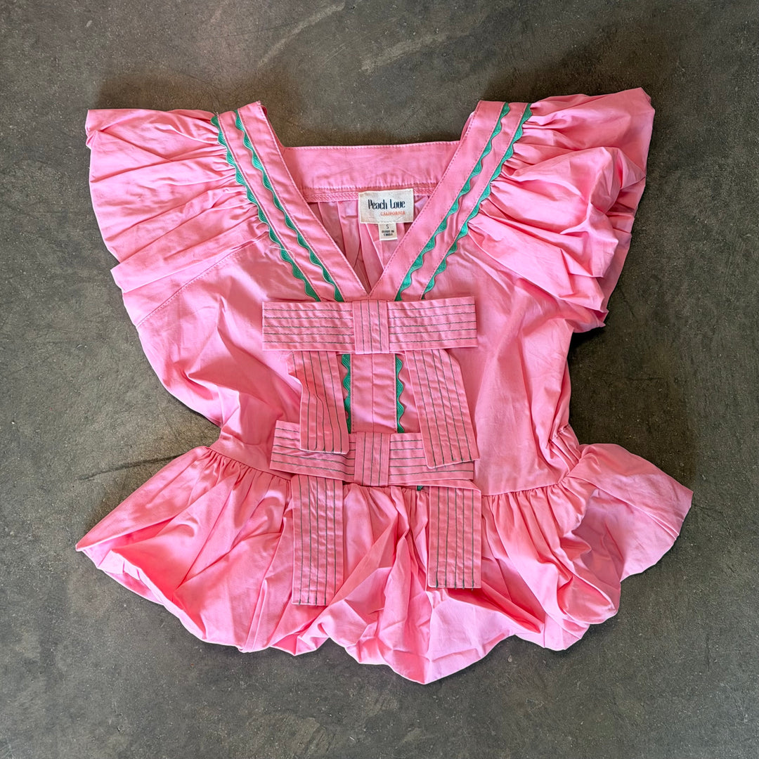 Watermelon Sugar Poplin Top