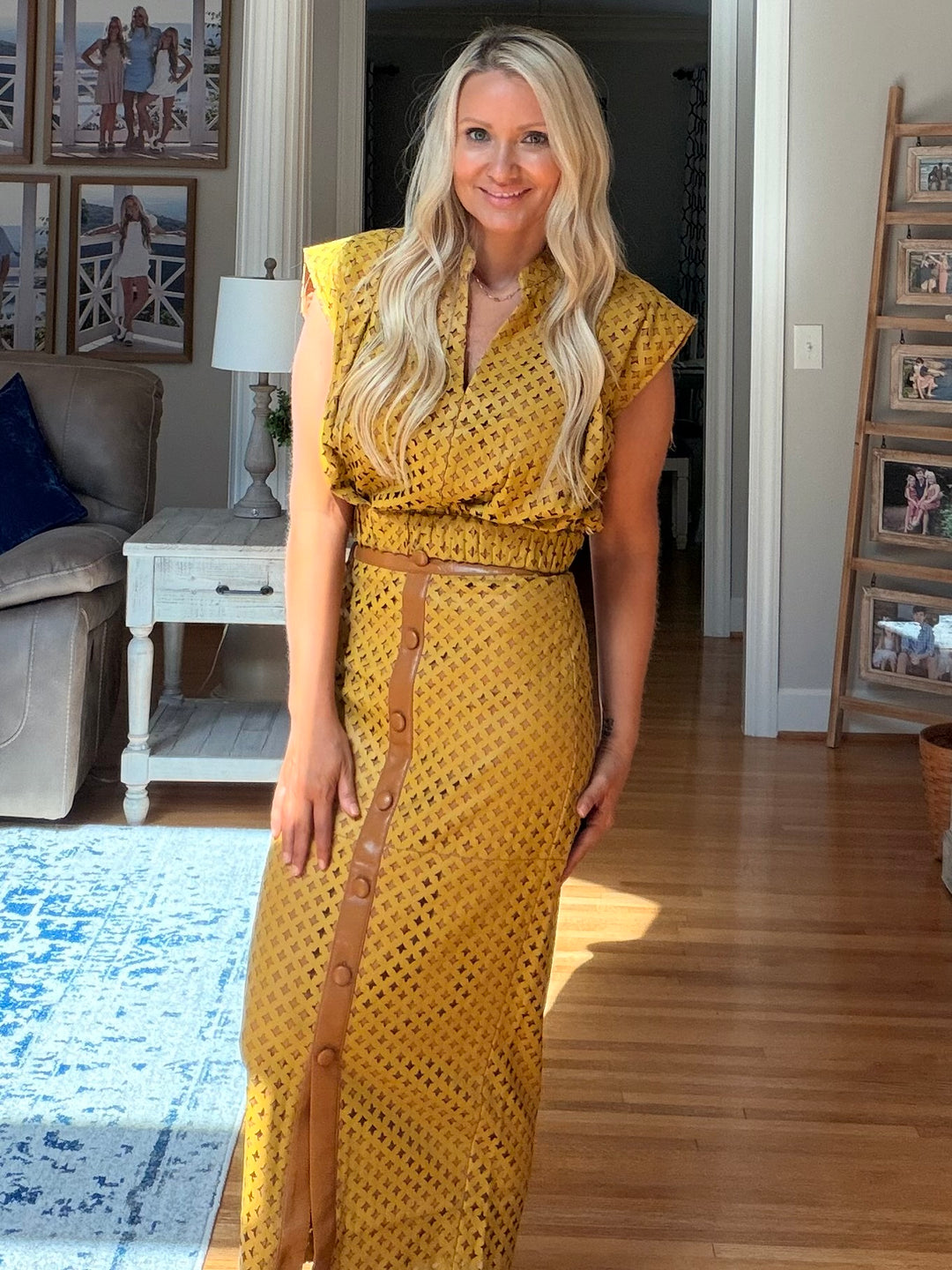 Emily McCarthy Pencil Skirt Florentine