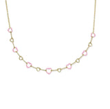 Haisley Heart Strand Necklace