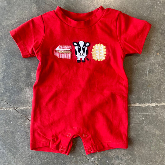 Kids Meal Appliqué Outfit
