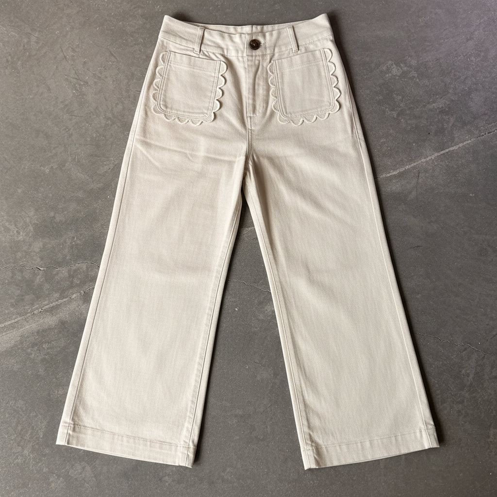 Main Character Scallop Pants