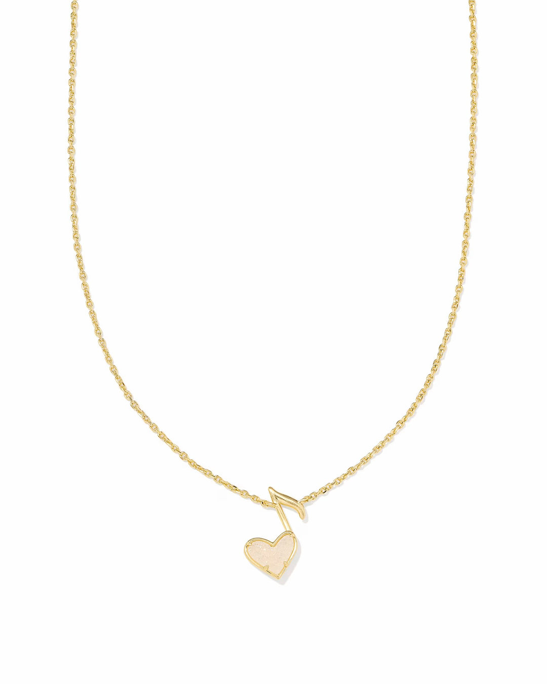 Dolly Parton x Kendra Scott Ari Heart Music Note Necklace