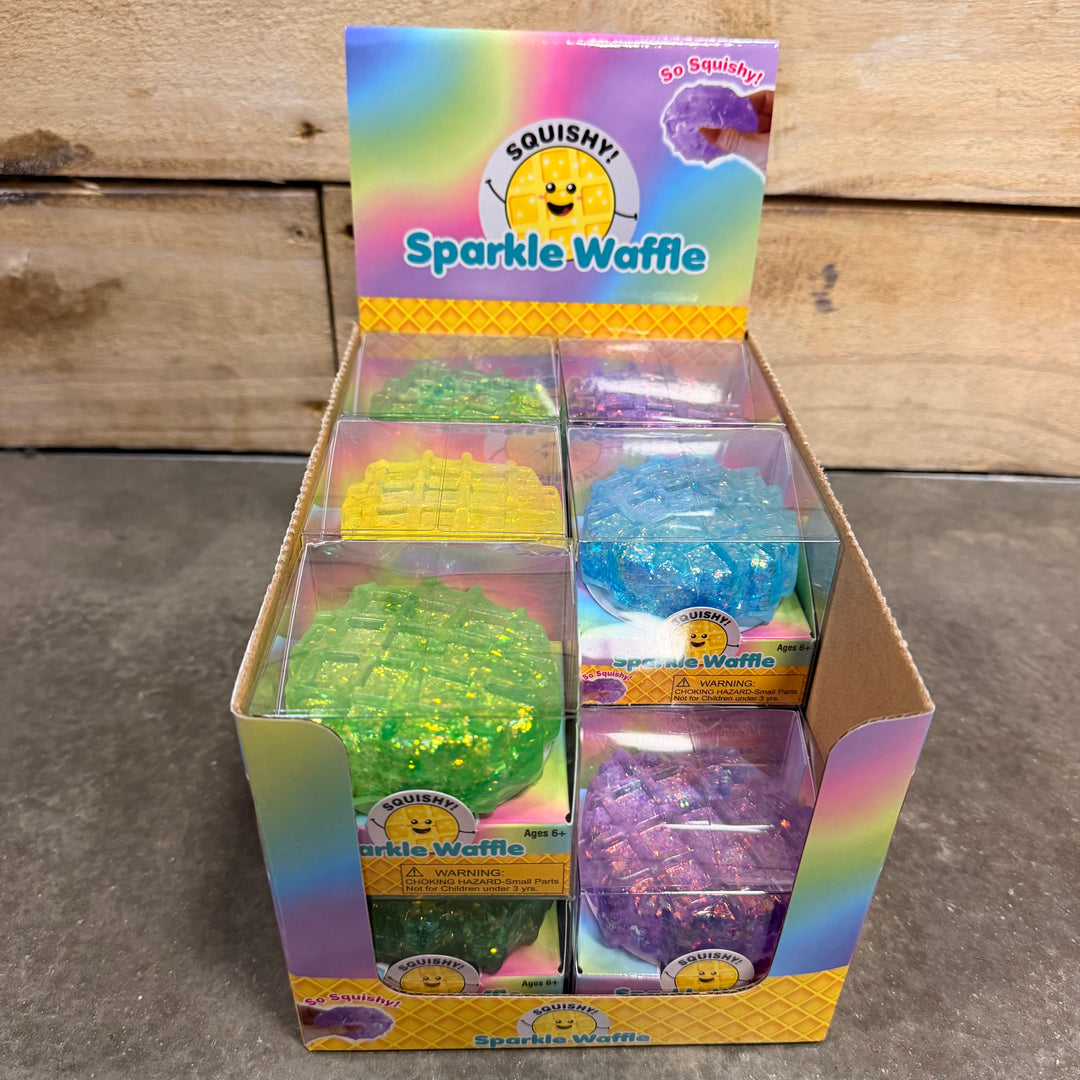 Zorbitz Sparkle Waffle Squishy