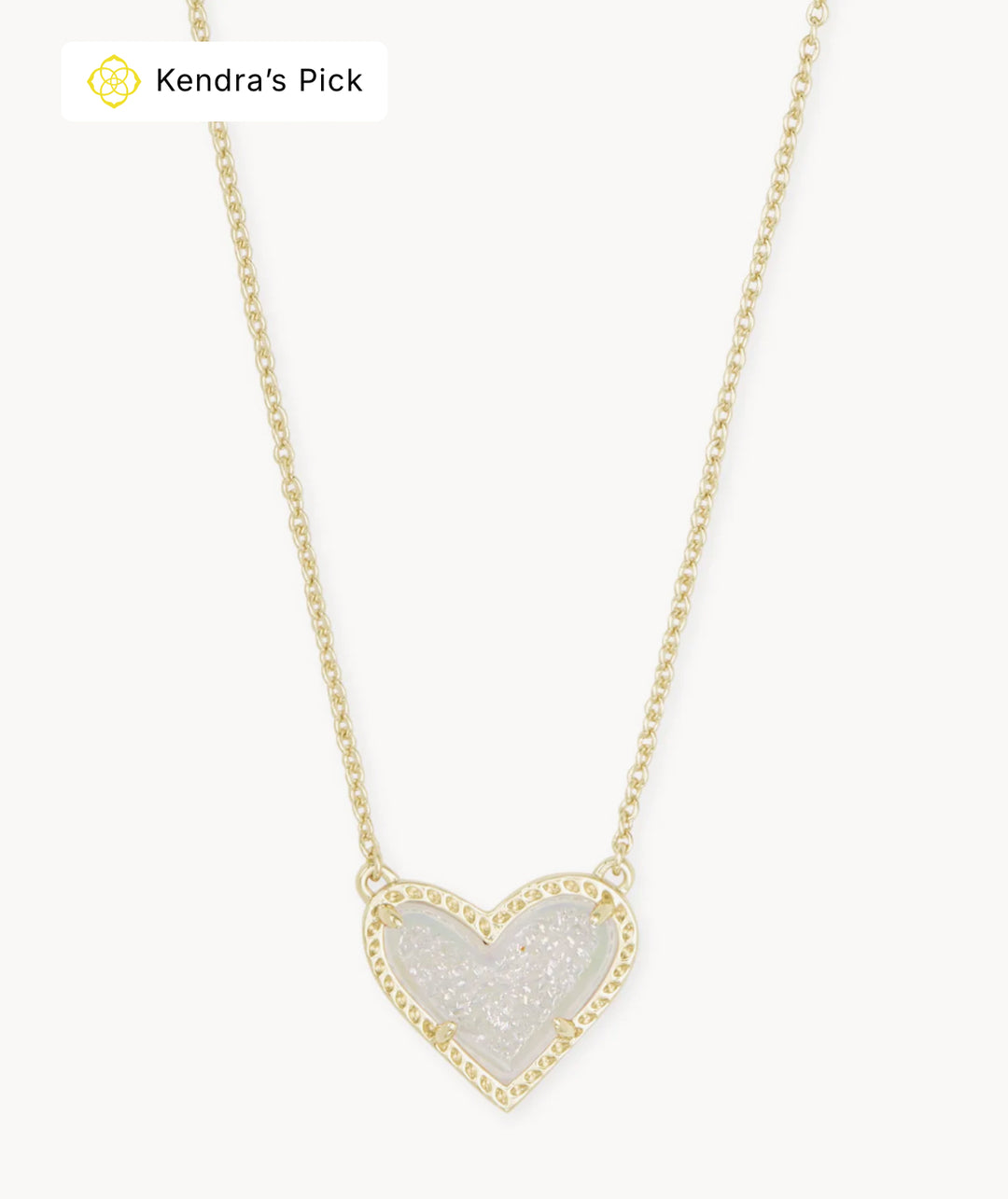 Ari Heart Gold Pendant Necklace